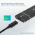 USB3.1 to M.2 for NVME HDD Enclosure for Windows 98 / Se / Me / 2000 / XP / Vista / Win7 / Win8 / Win10 / MAC OS 8.6 (Not Inclube Hard Disk)