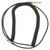 3.5mm Sound Spring Cable Retractable 9.8ft Plug and Play 3.5mm Sound Cable with XLR Adapter for Home Sound MP4 Headphone