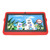 7 Inch Kids Tablet for Android 10 2GB 32GB 2.4G 5G WIFI Dual Band Low Blue Light Technology IPS HD Tablet with Bracket 100‑240V Red AU Plug