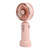Mini USB Handheld Fan 3 Speeds Rechargeable Desktop Air Cooling Cooler Low Noise for Home Office