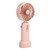 Mini USB Handheld Fan 3 Speeds Rechargeable Desktop Air Cooling Cooler Low Noise for Home Office