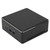 Mini PC Black Dule Core Radeon Vega 3 Graphics 2.4GHz to 3.3GHz HD 4K Mini Desktop Computer for Windows 10 100‑240VEU Plug 8GB DDR4, 128GB SSD