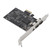 PCIE 1X to 3 Port 1394A Firewire Riser Card Dual Chip Design Support 1440x1080 800Mbps Expansion Adapter Card for Windows