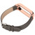 Denim Pattern Watch Bands Retro Wrist Straps Replacement for Xiaomi Mi Band 6 NFC Buckle StyleGray Denim Gold Shell