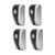 4pcs Smart Electric Box Energy Saver 30000W Automatic Energy Saving Household Smart Energy Saver Power Saver for TV
