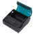 Label Printer 80mm Mini Portable Stable Convenient Thermal Printer for Supermarket Takeaway Express Ticket 100‑240vUK Plug
