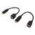 HD Multimedia Interface Extender Full HD 1080p Over Cat5e Cat6 Up to 196.8ft RJ45 Ethernet Transmitter Receiver 100‑240V US Plug
