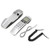 KXT888CID Landline Wall Phones Corded Landline Telephone with LCD Display for Home Office Hotel(Silver )