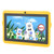 7 Inch Kids Tablet for Android 10 2GB 32GB 2.4G 5G WIFI Dual Band Low Blue Light Technology IPS HD Tablet with Bracket 100‑240V Yellow AU Plug