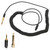 2Pcs Black Spring Audio Cable Replacement Winding Auxiliary Line for AKG Q701 K712 K702 K271S K240S K240MK K181 K141