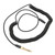 2Pcs Black Spring Audio Cable Replacement Winding Auxiliary Line for AKG Q701 K712 K702 K271S K240S K240MK K181 K141