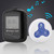 Restaurant Paging System Black Mobile Receiver   10 White Blue Silicone Pager