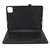 Keyboard Case for Xiaomi for Mi Pad 6 6 Pro 11 Inch 2023 PU Stand Cover with Magnetic Removable Wireless Bluetooth Keyboard Black