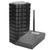 Pager 1 to 10 Meal Puller Queue Wireless Calling System Receiver for Restaurant 110‑240VEU Plug