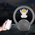 Bluetooth Speaker RGB Light Touch Adjustment 360 Degree Surround Magnetic Levitation Astronaut Speaker 598A Gold
