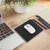 Aluminum NOn slip Gaming Mouse Pad Mat Double Sided Accurate Control Mousepad for PC Black