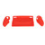 Remote Player Case Shock Absorbing Scratch Proof Soft Handheld Game Console Protective Cover for PS5 Portal Red