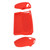 Remote Player Case Shock Absorbing Scratch Proof Soft Handheld Game Console Protective Cover for PS5 Portal Red