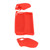 Remote Player Case Shock Absorbing Scratch Proof Soft Handheld Game Console Protective Cover for PS5 Portal Red