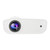 Mini Projector Full HD 1080P LED Portable Pearl White Home Office Projection EquipmentEU Plug