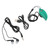 Portable Radio Earhook Multifunctional Mini Pocket FM Radio with Digital Display for Hiking Walking Jogging