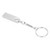 U Disk USB2.0 Mini Plugin Car Flash Disk with Clip Chain HighSpeed Data Backup Device(128GB )