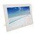 10 Inch Digital Photo Frame 1280x800 HD IPS Display Support Screen Switching Digital Picture Frame with Remote Control 100‑240V White UK Plug
