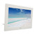 10 Inch Digital Photo Frame 1280x800 HD IPS Display Support Screen Switching Digital Picture Frame with Remote Control 100‑240V White UK Plug