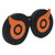 VR Lens Cover Professional Cute Owl Shape Silicone VR Lens Protector for PICO4 Accessories Orange