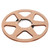 1/4 10 Inch Empty Tape Reel Aluminum Alloy Reel Tape Recorder Accessory Empty Disc Opening Machine Parts for Nab Gold