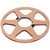 1/4 10 Inch Empty Tape Reel Aluminum Alloy Reel Tape Recorder Accessory Empty Disc Opening Machine Parts for Nab Gold