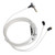 Earphone Audio Cable 3.5mm with Volume Adjustment Microphone Fit for Alo Andromeda