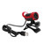 HXSJ S9 Web Digital Camera Rotatable Webcam 1080P Manual Focus BuiltIn Microphone for Windows Android TV(Red )
