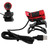 HXSJ S9 Web Digital Camera Rotatable Webcam 1080P Manual Focus BuiltIn Microphone for Windows Android TV(Red )