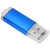 USB Flash Drive Transparent Cover Blue Portable Storage Memory Stick for PC Tablet4GB