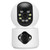 Home Security Camera Dual 2MP Lens Wireless WiFi Two Way Intercom Indoor Camera for Home Baby Elderly Pet Monitoring 100‑240V EU Plug