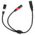 JORINDO JD6079 5Pin XLR Male to Dual 3Pin XLR Male Cable YSplitter Audio Adaptor Cord
