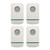 4pcs Electricity Saving Box Professional Smart High Efficiency Safe Household Energy Saver for Home Office
