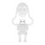 Cartoon U Disk White Skull Appearance High Speed Bulk Storage Flash Drive Memory Device16GB