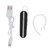 Single Ear Bluetooth Earpiece Multifunction BT 5.3 Waterproof Long Standby Wireless Bluetooth Earphone for Call Music Business Driving