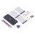 20pcs Replacement Tips Stylus Pen Nibs Parts for Galaxy Note 20 Ultra 5G Stylus Pen Replacement Tips with Tweezers Phone Stand Black and Gray