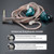 KZ OFC Upgrade Cable HiFi Earphone Replacement Cable 0.75mm Gold-Plated Connector Transparent Black Cable C Pin for KZ ZSN/ZSN PRO/ZS10 PRO/AS16/AS12
