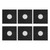 20pcs Record Kraft Paper Jackets 12inches Storage Protective 33 Rpm Record Jackets Matte Black