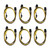 6Pcs GPU Power Cables PCIE 6Pin to 8Pin Male to Male Power Supply Accessories for TT for OCZ