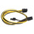 6Pcs GPU Power Cables PCIE 6Pin to 8Pin Male to Male Power Supply Accessories for TT for OCZ
