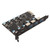 PCI Express Adapter Card USB3.1 High Speed 5Gbps 5 Ports External PCIe Network Adapter for Windows for OS X