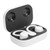 Bluetooth Ear Hooks Earphone Wireless Sports inEar Headset Earbuds with Charging Box(blanc )
