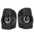 FT-185 Mini USB LED Speaker Portable Loudspeaker Music Player for Desktop LaptopBlack