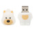 Flash Drive Portable Cute Dog Doll 2.0 USB Thumb Memory Stick for Information Storage Data Transmission Gift32GB