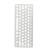 Wireless Keyboard Mini 78 Keys Ultra Thin Portable White Computer Keyboards for Android for OS X for IOS for WindowsKorean